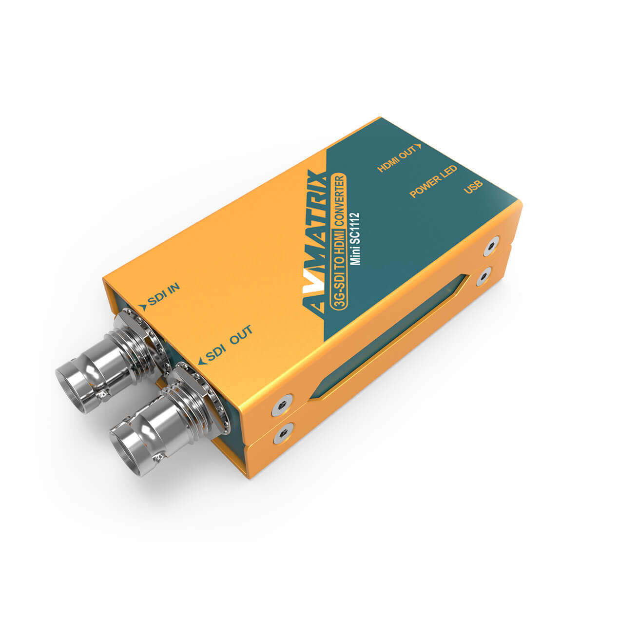 Avmatrix SC2031 HDMI to SDI Scaling Converter with Audio embeddedding Avmatrix HDMI 1080P 60hz to 720p 30hz Converter for SDI Monitor