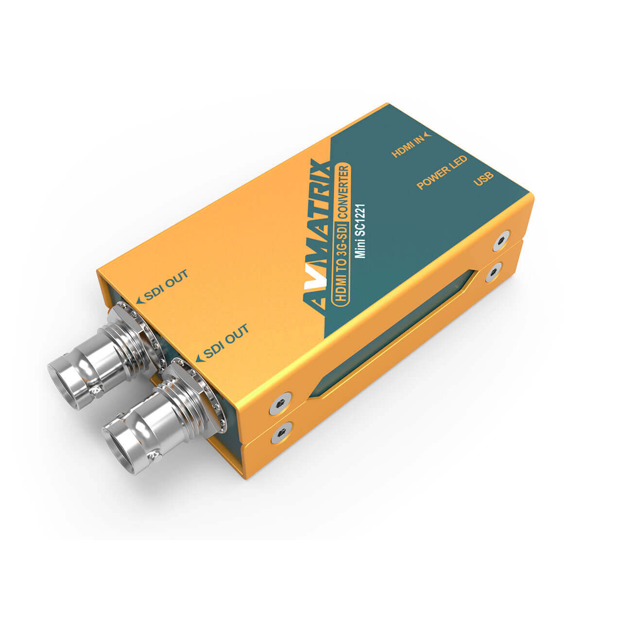 AVMATRIX Mini SC1221 Pocket-size Broadcast Converter HDMI to 3G-SDI 